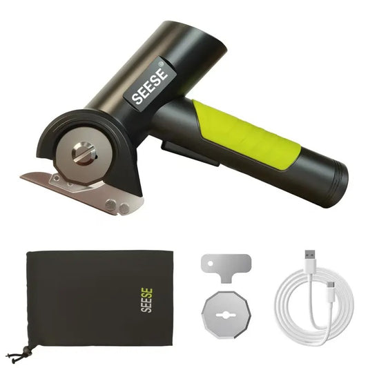 SEESE Cordless Electric Scissors for Cardboard and Fabric