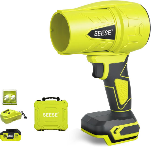 SEESE Cordless Handheld Leaf Blower and Air Duster