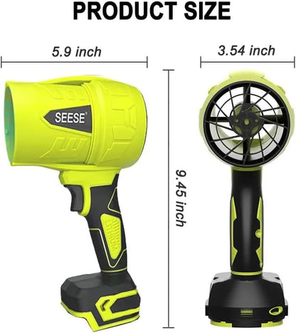 SEESE Cordless Handheld Leaf Blower and Air Duster