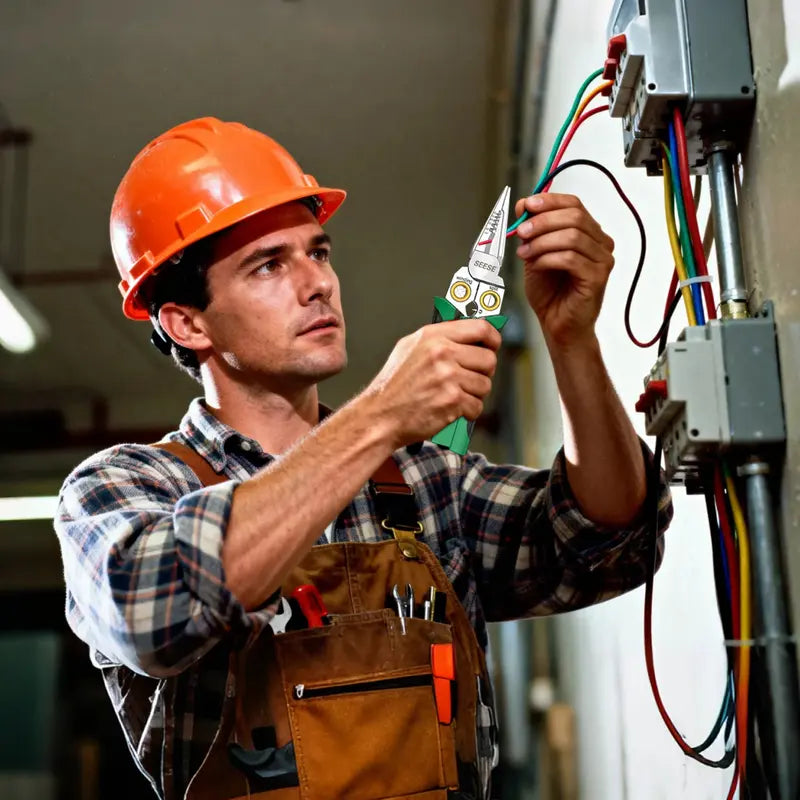 8-in-1 Wire Stripper and Cutting Pliers