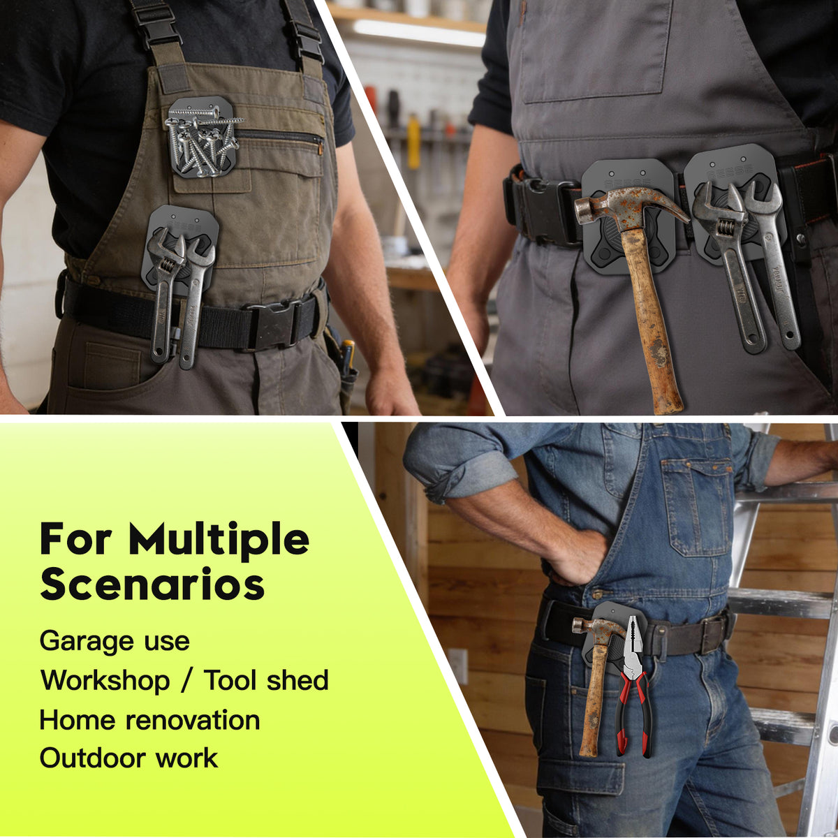 SEESE Magnetic Belt Clip Tool Holder