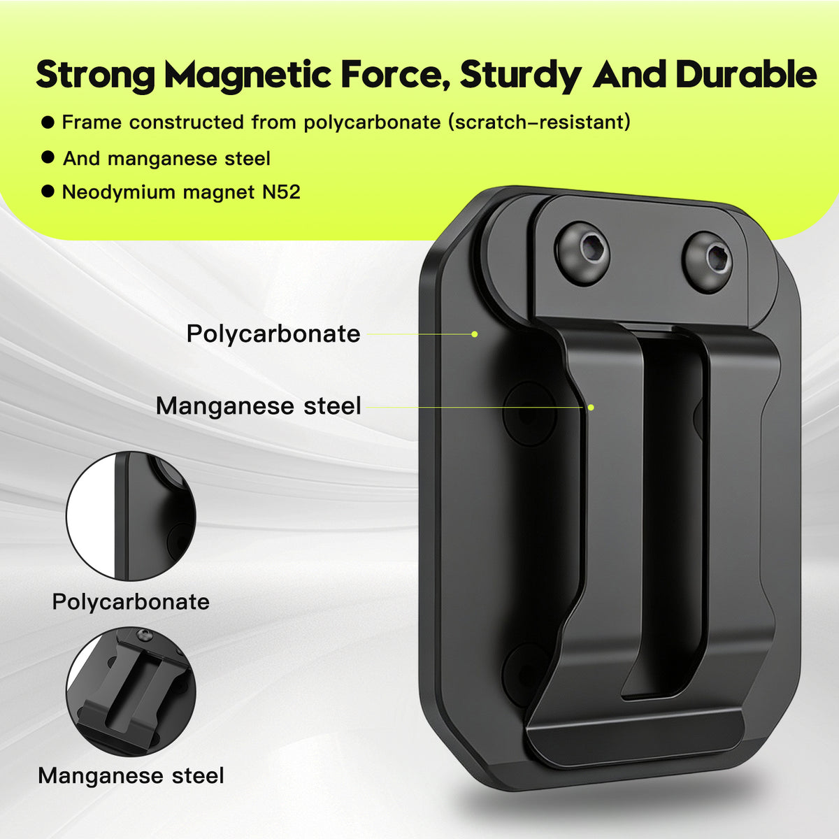 SEESE Magnetic Belt Clip Tool Holder
