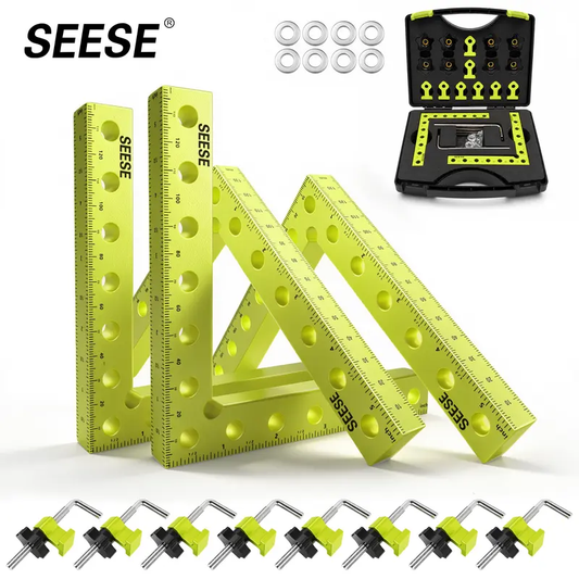 SEESE 4-Pack 90-Degree Corner Clamps for Woodworking