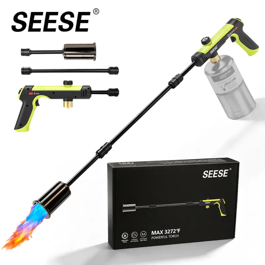 SEESE Extendable Propane Torch with Adjustable Flame