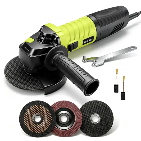 SEESE Variable-Speed Electric Angle Grinder