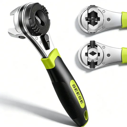SEESE Adjustable Ratcheting Socket Wrench